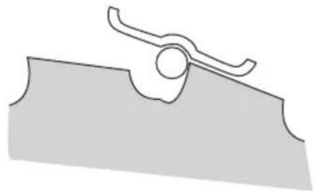 MCCULLOCH CS 35 - Raivausterän teroittaminen - 3