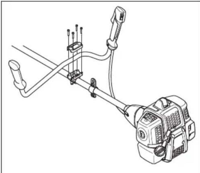 MCCULLOCH CS 35 - Handgreep installeren - 1