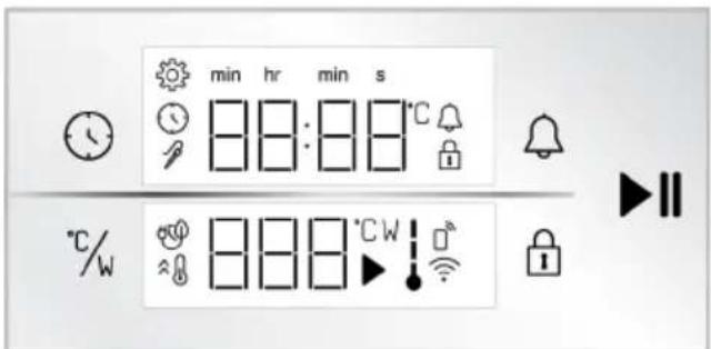 min hr min s 88:88°C °C/W 888°CW! Wi-Fi