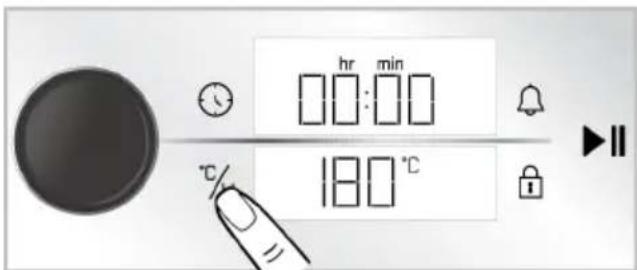 hr min °C 180 °C