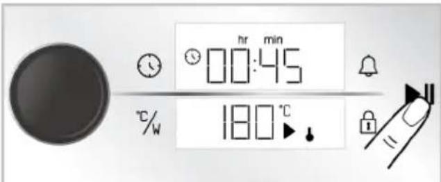 hr min 00:45 180 °C %/W