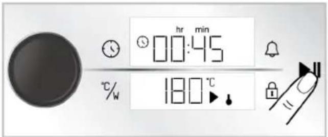 hr min 00:45 180 °C %W