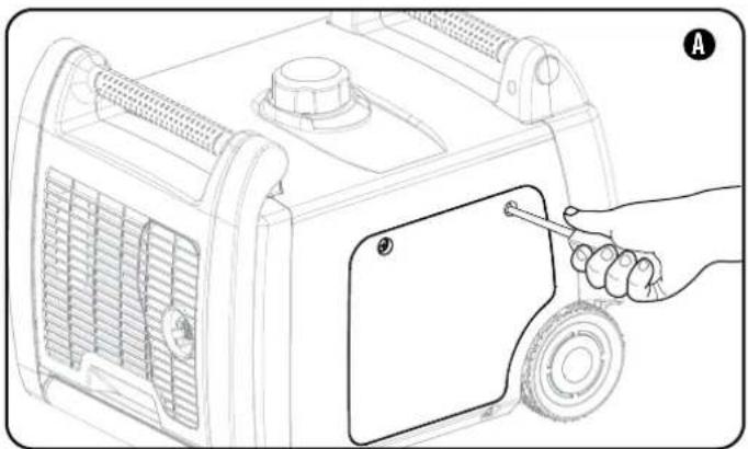 Champion 73001i-E - Manueller Choke-Start nur für den 73001i-P. - 1