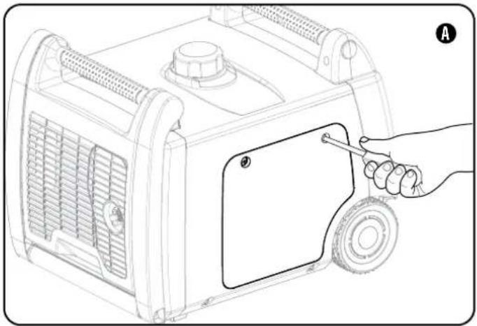 Champion 73001i-E - Manual Choke Start for the 73001i-P only. - 1