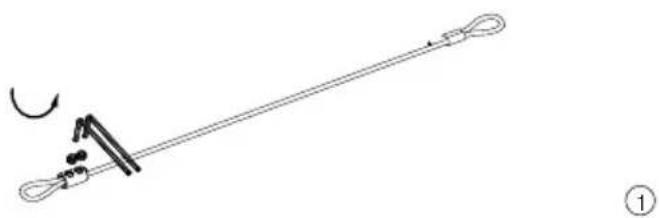 JBL Rallybar S - 第5步:安全绳 - 1