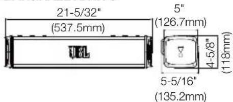 JBL Rallybar S - Dimensioni del prodotto - 1