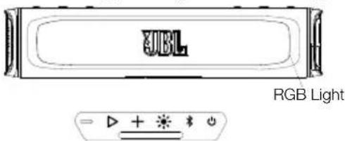 JBL Rallybar S - RGB Lights Brightness Setting - 1
