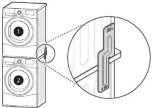 LG RH10V9AV2WR - Kit d'apilament - 1