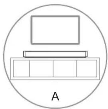 MEDION Life P61155 (MD 44055) - Montaggio/posizionamento della soundbar - 1
