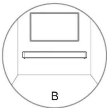 MEDION Life P61155 (MD 44055) - Setting up/mounting the soundbar - 2