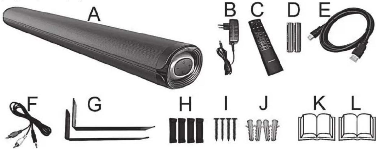 SILVERCREST SSBD 50 B1 - Package contents - 1