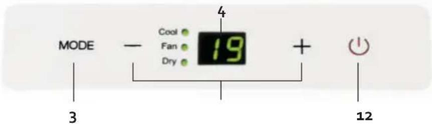 DOMO DO1037A - PANEL DE CONTROL - 1