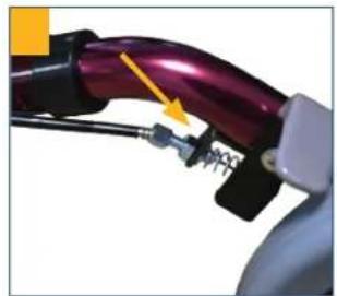 Drive Medical Diamond Deluxe - Adjusting the brakes - 2