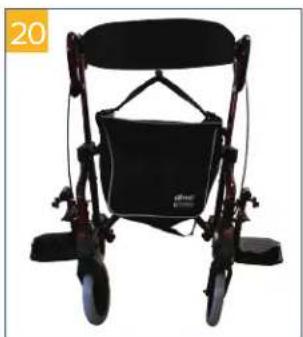 Drive Medical Diamond Deluxe - Falten | Transportieren | Verstauen - 1