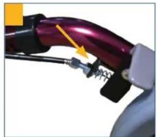 Drive Medical Diamond Deluxe - Einstellung Bremse - 2