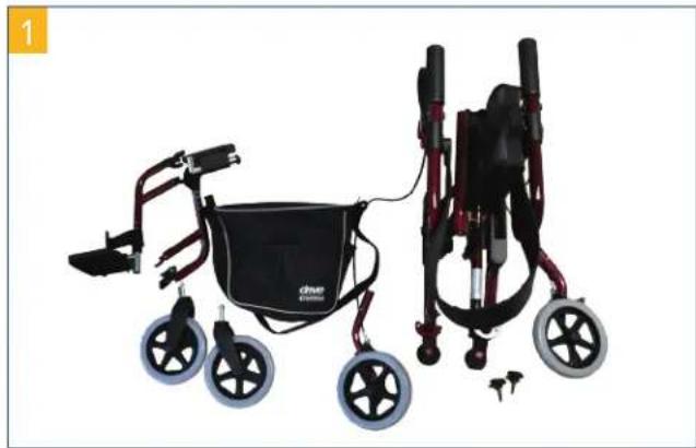 Drive Medical Diamond Deluxe - Montaggio - 1