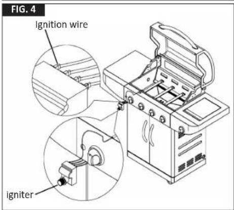 TEKA TBBQ 4100 G SS - HOW TO REPLACE THE ELECTRONIC IGNITION AND MAIN BURNER ELECTRODE WIRE - 4