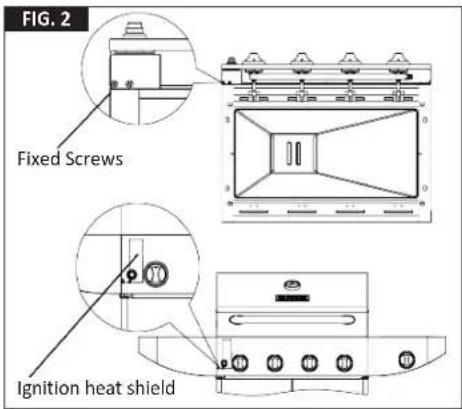 TEKA TBBQ 4100 G SS - HOW TO REPLACE THE ELECTRONIC IGNITION AND MAIN BURNER ELECTRODE WIRE - 2