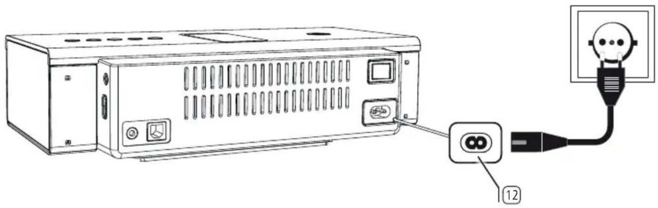 LOEWE SoundPort Mini - Connecting to the mains supply - 2