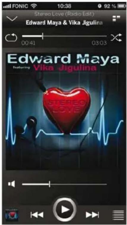 FONIC 10:38 92 % Stereo Love (Radio Edit) Edward Maya & Vika Jigulina 00:41 03:03 Edward Maya Featuring Vika Jigulina STEREO LOVE