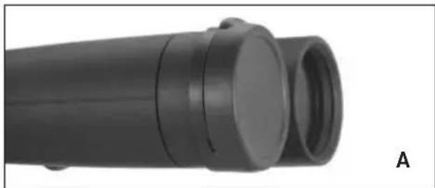 LEICA Ultravid 7x42 HD-Plus - Attaching the protective lens caps - 1