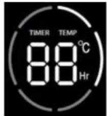 TIMER TEMP 88°C Hr
