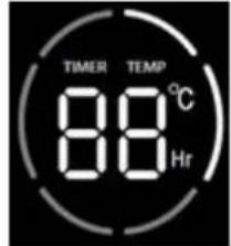TIMER TEMP 88°C Hr