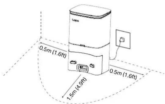 TP-LINK Tapo RV10 Plus - Postion the Dock - 1