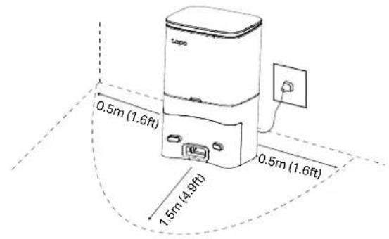 TP-LINK Tapo RV10 Plus - Posicionar a Doca - 1