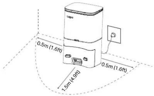 TP-LINK Tapo RV10 Plus - Posizionamento Base - 1