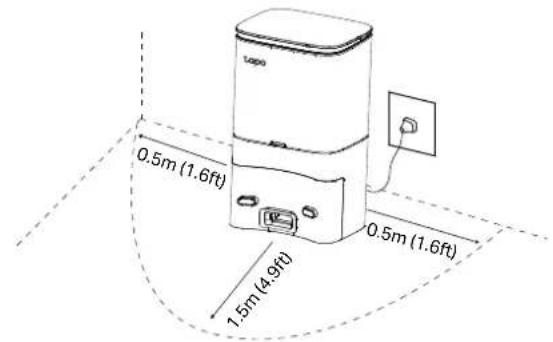TP-LINK Tapo RV10 Plus - Telakan asettaminen - 1