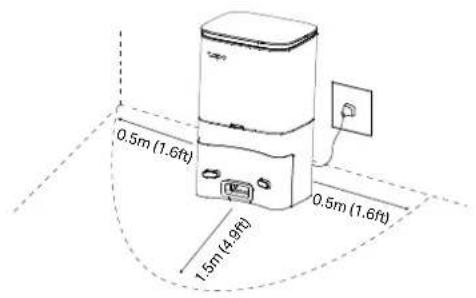 TP-LINK Tapo RV10 Plus - istasyonu'u konumlandırın - 1