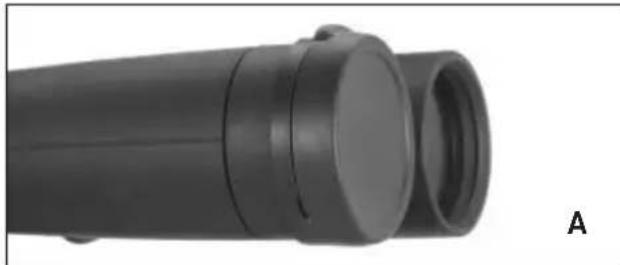 LEICA Ultravid 8x50 HD-Plus - Montaggio dei coperchi di protezione dell'obiettivi - 1