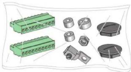 SCHNEIDER EVlink Parking EVF2S22P02R - Box contents: enclosure / Contenu du carton du coffret - 3