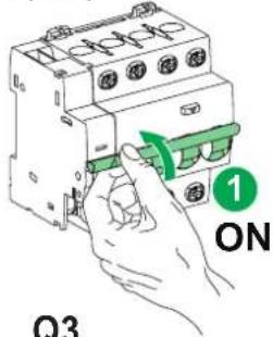SCHNEIDER EVlink Parking EVF2S22P4E - Left-hand socket functions / Fonctionnalités de la prise de gauche - 3