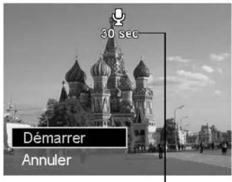 30 sec Démarrer Annuler