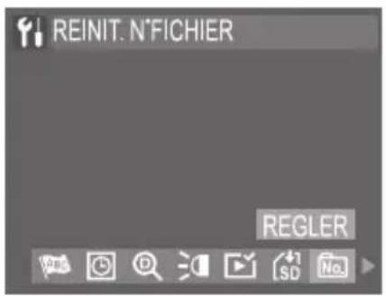 REINIT. N'FICHIER REGLER