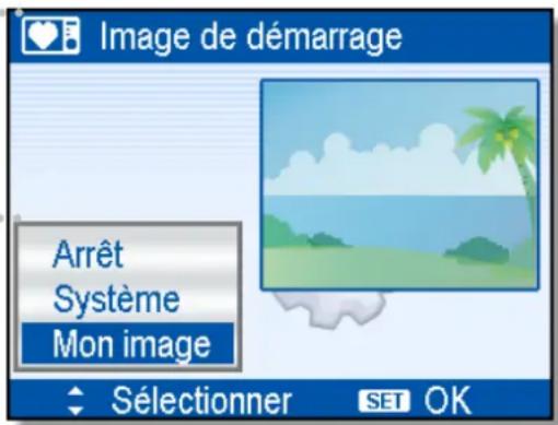 ROLLEI RCP-8325XS - Choix d'une Image de Démarrage - 1