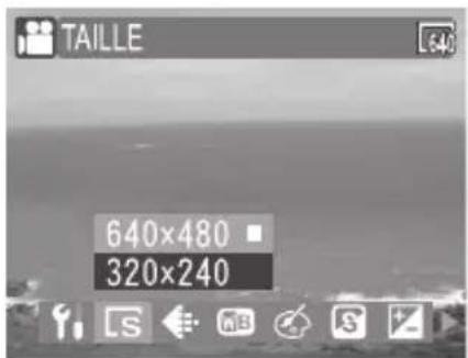 ROLLEI RCP-10325X - - Réglage de la Taille (pour les clips vidéo) - 1