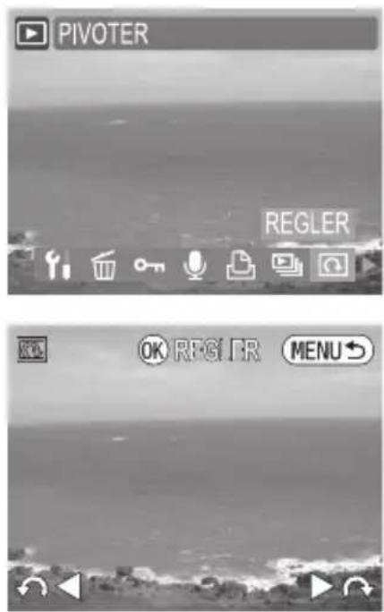 ROLLEI RCP-10325X - ■ Rotation des images fixes - 1
