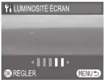 ROLLEI RCP-10325X - ■ Réglage de la luminosité de l'écran numérique - 2