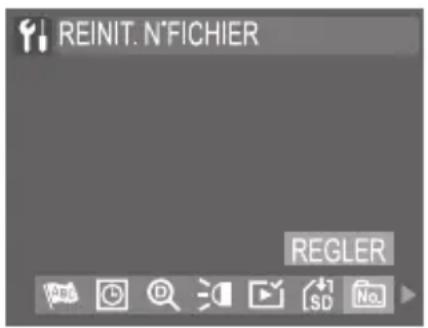 ROLLEI RCP-10325X - ■ Reconfiguration du numéro de fichier - 1