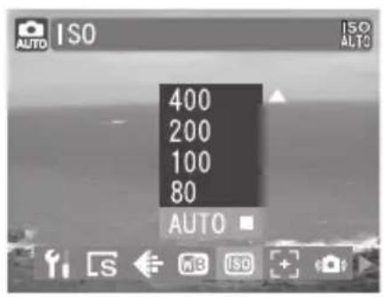 ROLLEI RCP-10325X - ■ Réglage ISO (Sensibilité) - 1
