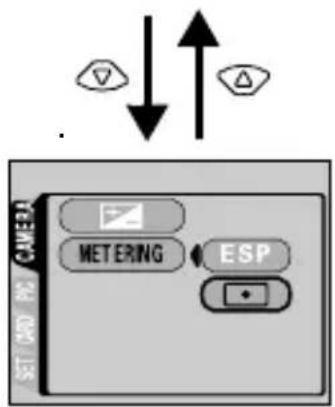 OLYMPUS Camedia D-380 - USING THE MENUS AND TABS - 7