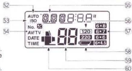 FUJI GX680III - NAMES OF PARTS / BEZEICHNUNG DER TEILE / NOMENCLATURE / NOMENCLATURA - 6