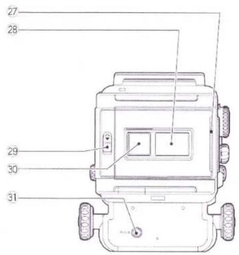 FUJI GX680III - NAMES OF PARTS / BEZEICHNUNG DER TEILE / NOMENCLATURE / NOMENCLATURA - 3