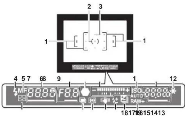 PENTAX KF - Viseur - 1