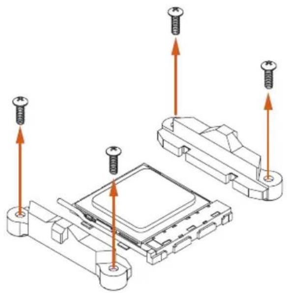 ASROCK AB350M Pro4 - Installing the AM4 Box Cooler SR2 - 1