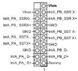 Vbus Vbus IntA_PB_SSRX- IntA_PA_SRSX- IntA_PB_SSRX+ IntA_PA_SRSX+ GND GND IntA_PB_SSTX- IntA_PA_SSTX- IntA_PB_SSTX+ IntA_PA_SSTX+ GND GND IntA_PB_D- IntA_PA_D- IntA_PB_D+ IntA_PA_D+ Dummy 1