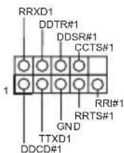 RRXD1 DDTR#1 DDSR#1 CCTS#1 RRI#1 RRTS#1 GND TTXD1 DDCD#1